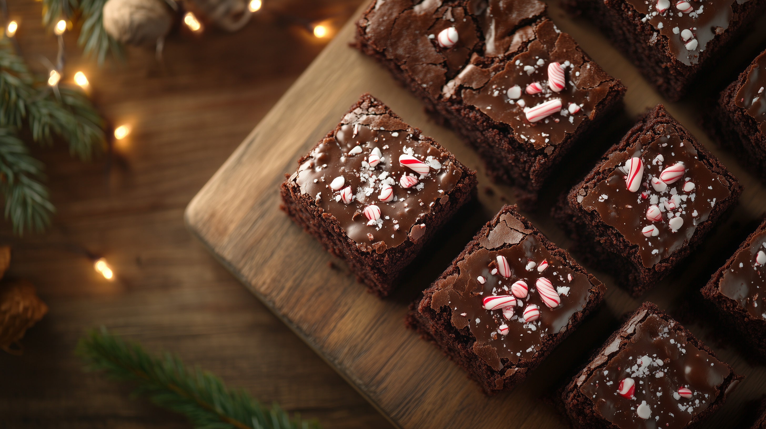 Festive Bhang Cannabis-Infused Christmas Brownies